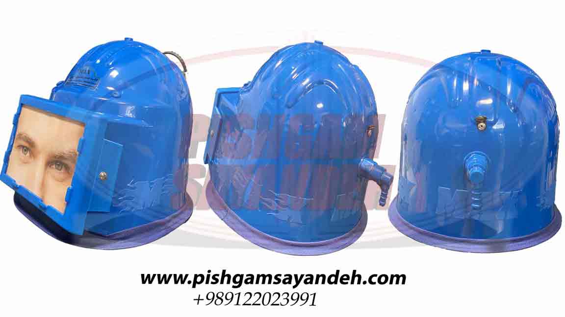 High-performance sandblasting helmet for optimal protection and air filtration