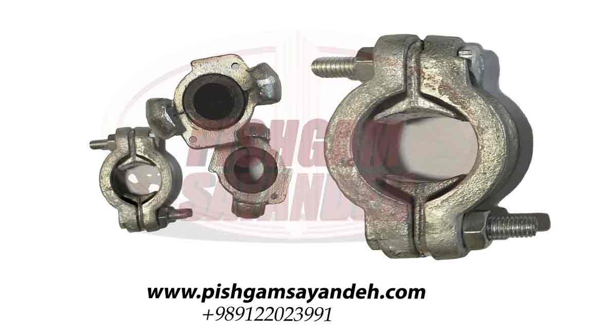 بست و کوبلینگ فلزی 3/4 اینچ برای اتصالات شلنگ هوا و سندبلاست