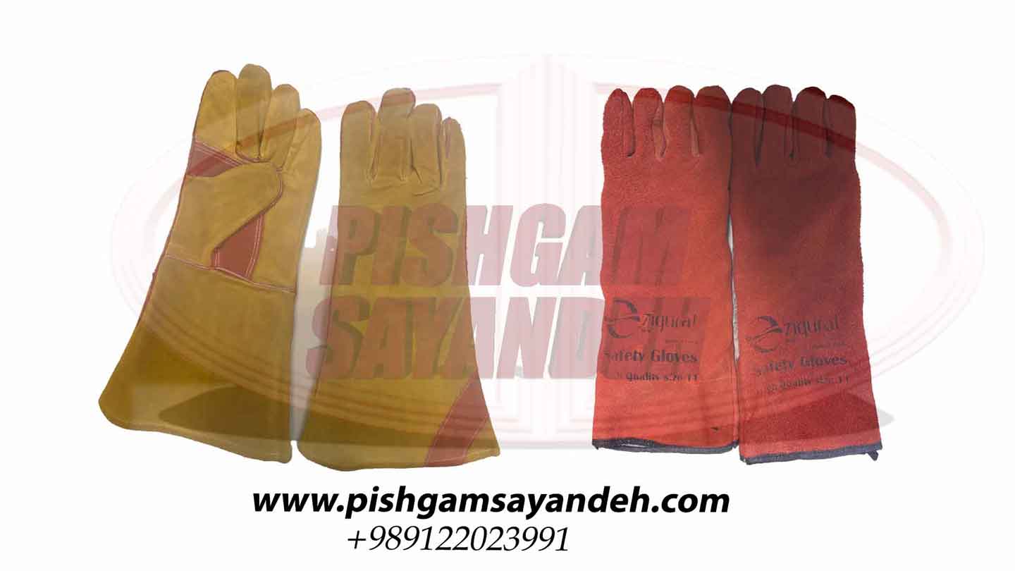 انواع دستکش‌های کار و سندبلاست مقاوم